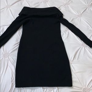Ann Taylor  black sweater dress.